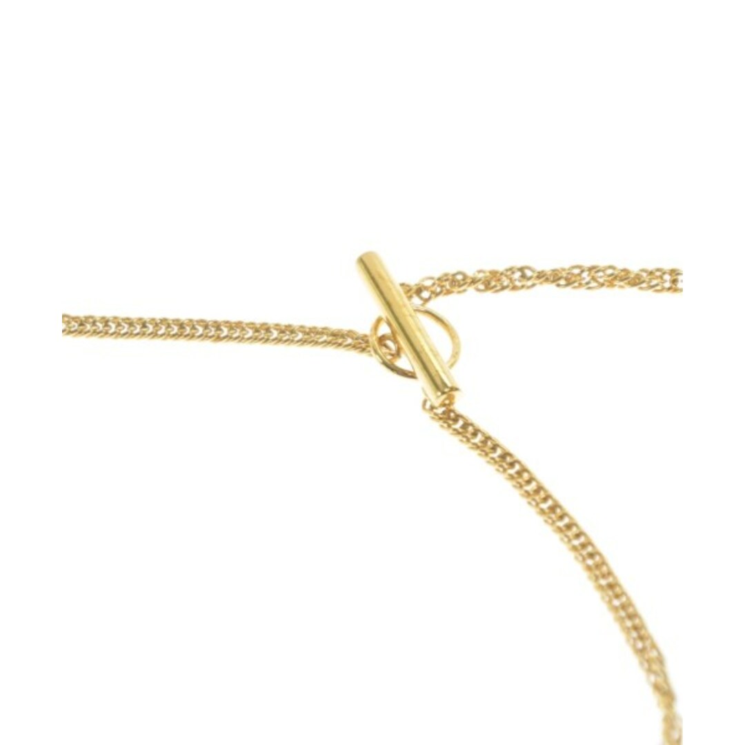 JIL SANDER - JIL SANDER ジルサンダー ネックレス - ゴールドx JIL SANDER - JIL SANDER ジルサンダー ネックレス - ゴールドx