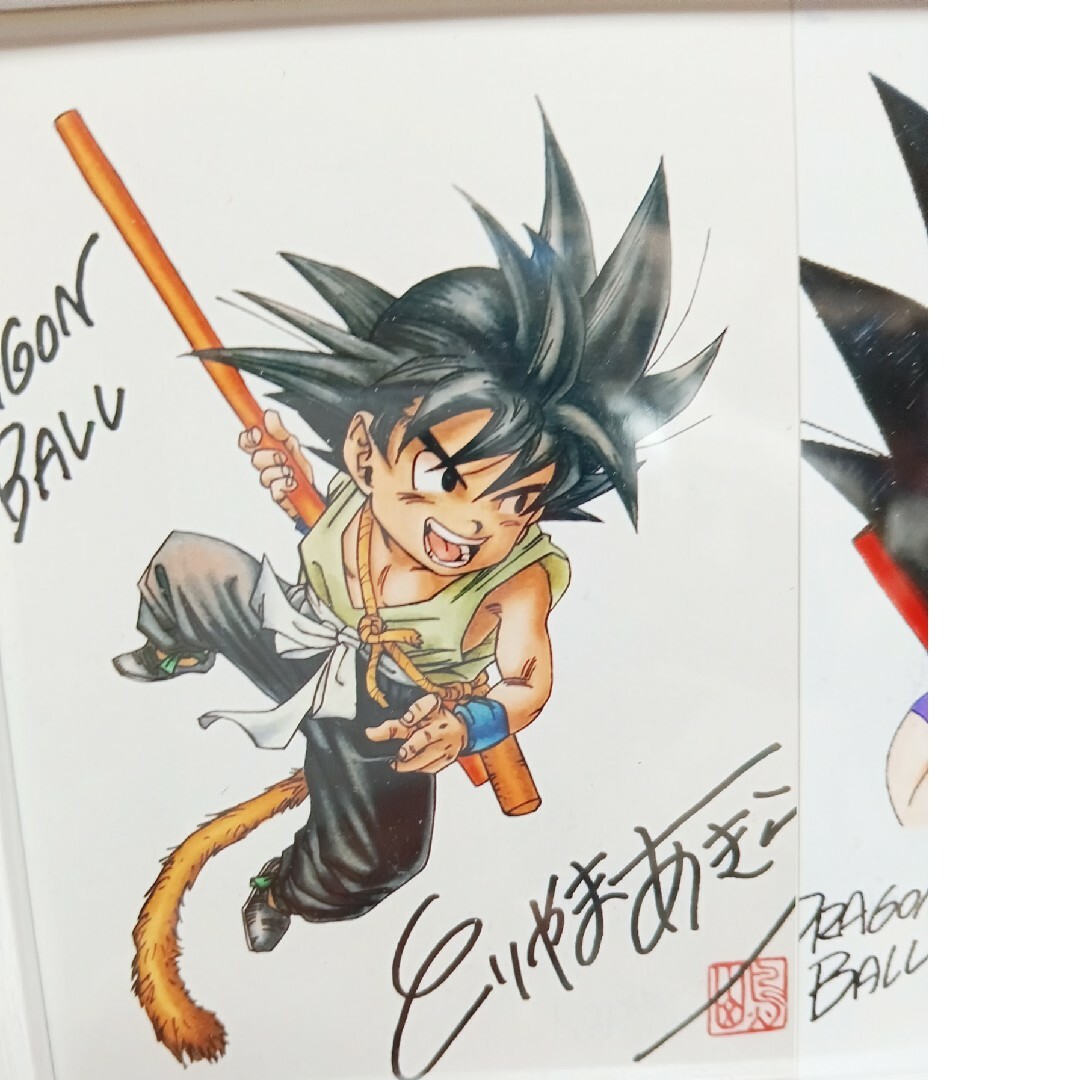 ドラゴンボール - 鳥山明サイン2枚の通販 by 桜のしっぽ's shop ドラゴンボール - 鳥山明サイン2枚の通販 by 桜のしっぽ's shop