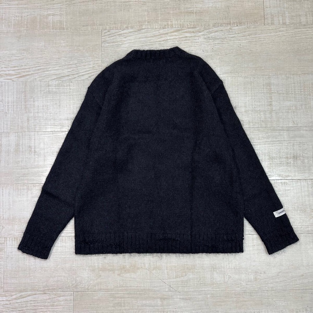 UNDERCOVER - 23aw UNDERCOVER グランジ ニット ダメージ加工 UNDERCOVER - 23aw UNDERCOVER グランジ ニット ダメージ加工