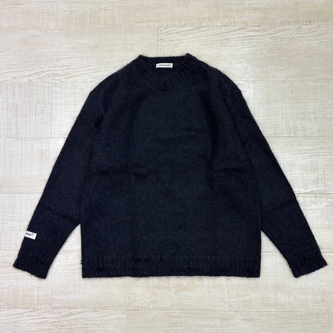 UNDERCOVER - 23aw UNDERCOVER グランジ ニット ダメージ加工 UNDERCOVER - 23aw UNDERCOVER グランジ ニット ダメージ加工