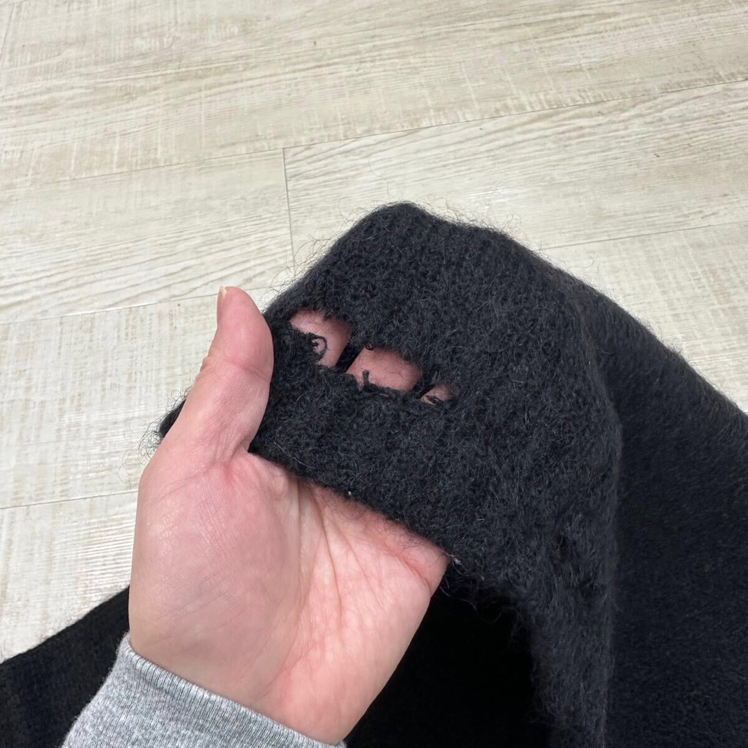 UNDERCOVER - 23aw UNDERCOVER グランジ ニット ダメージ加工 UNDERCOVER - 23aw UNDERCOVER グランジ ニット ダメージ加工
