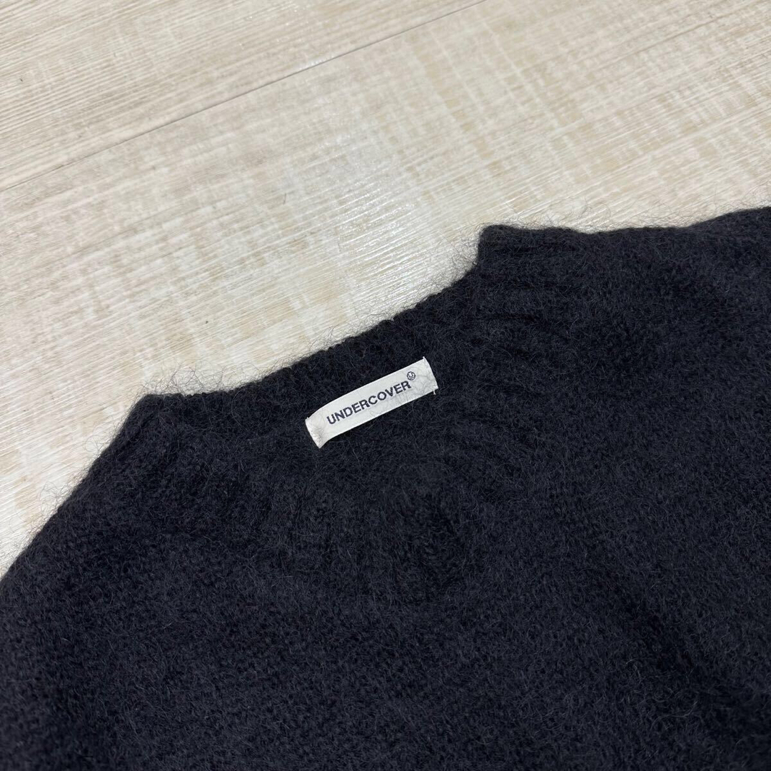 UNDERCOVER - 23aw UNDERCOVER グランジ ニット ダメージ加工 UNDERCOVER - 23aw UNDERCOVER グランジ ニット ダメージ加工