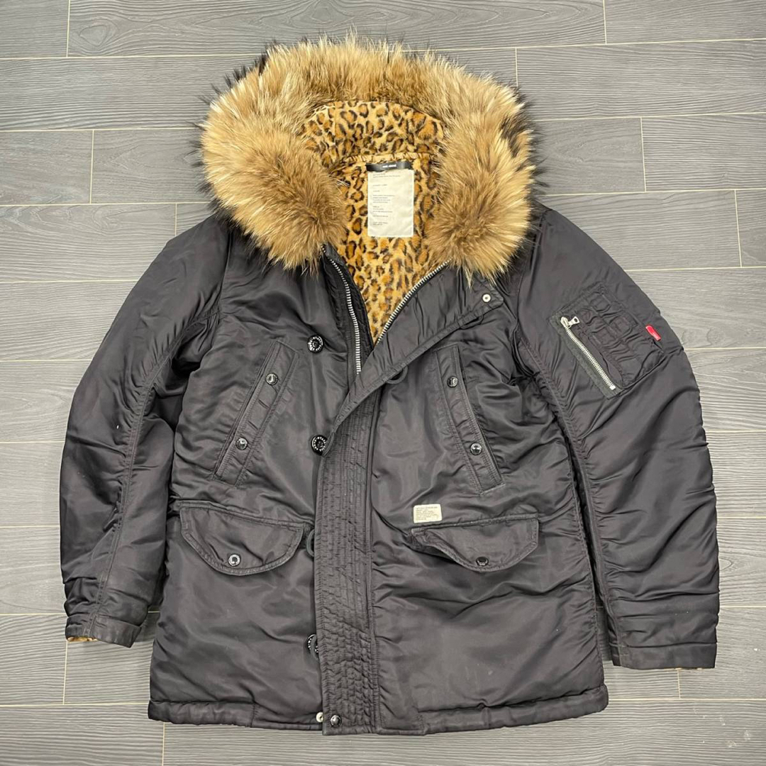 23AW WTAPS × ALPHA N-2B / JACKET サイズ3 黒(Wtaps x ALPHA 23AW WTAPS × ALPHA N-2B / JACKET サイズ3 黒(Wtaps x ALPHA