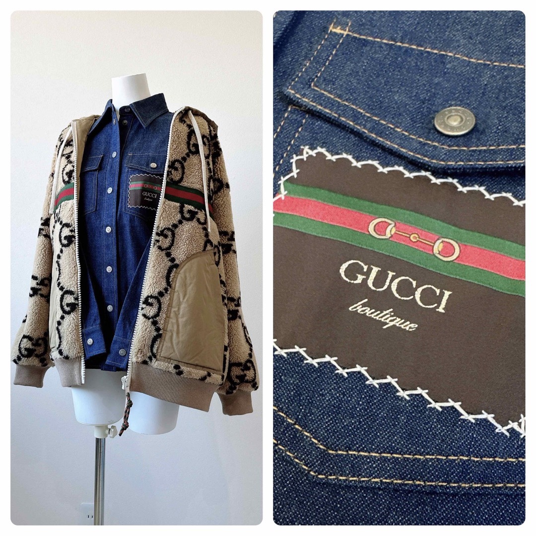 GUCCI グッチ デニムシャツ シャツ/ブラウス(長袖/七分) GUCCI グッチ デニムシャツ シャツ/ブラウス(長袖/七分)