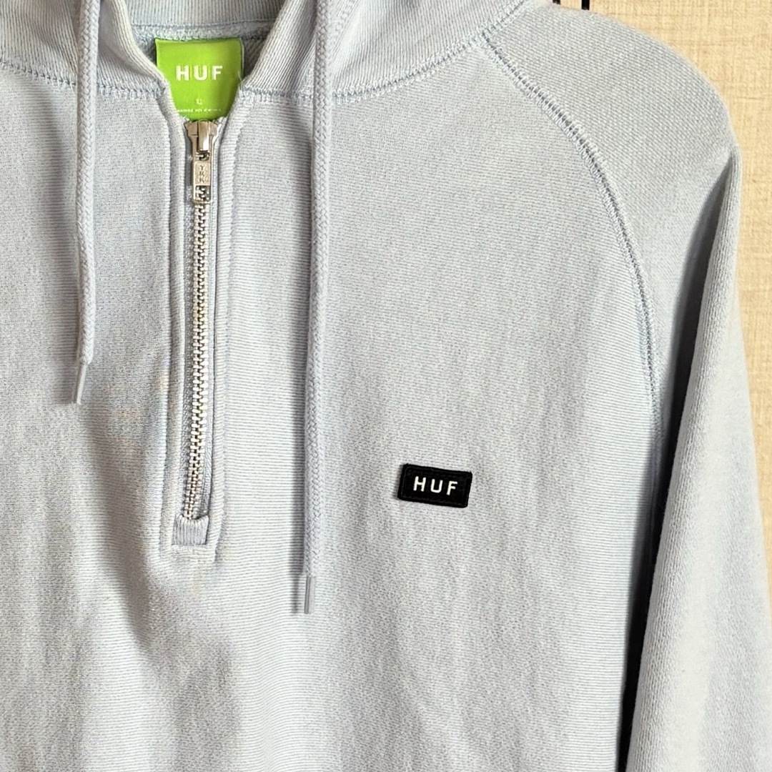 HUF - HUF ハーフジップパーカーの通販 by めん|ハフならラクマ HUF - HUF ハーフジップパーカーの通販 by めん|ハフならラクマ