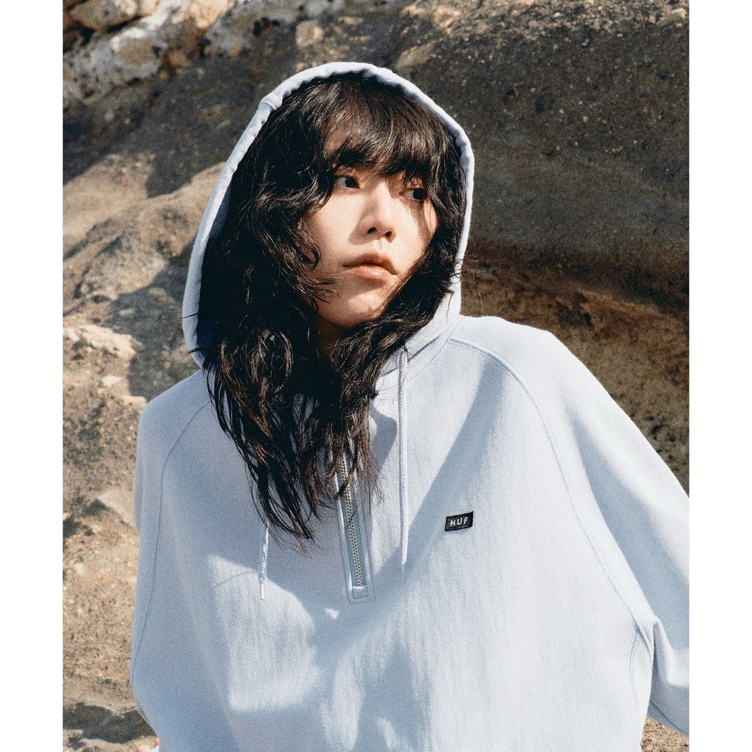 HUF - HUF ハーフジップパーカーの通販 by めん|ハフならラクマ HUF - HUF ハーフジップパーカーの通販 by めん|ハフならラクマ