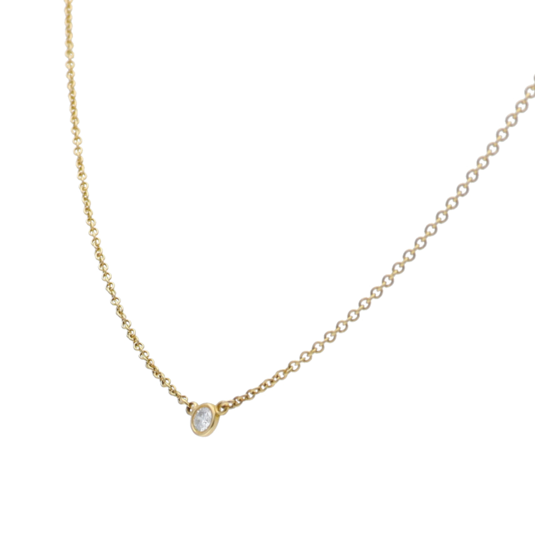 ティファニー バイザヤードダイヤネックレス D:約0.05ct(ヘッド ティファニー バイザヤードダイヤネックレス D:約0.05ct(ヘッド