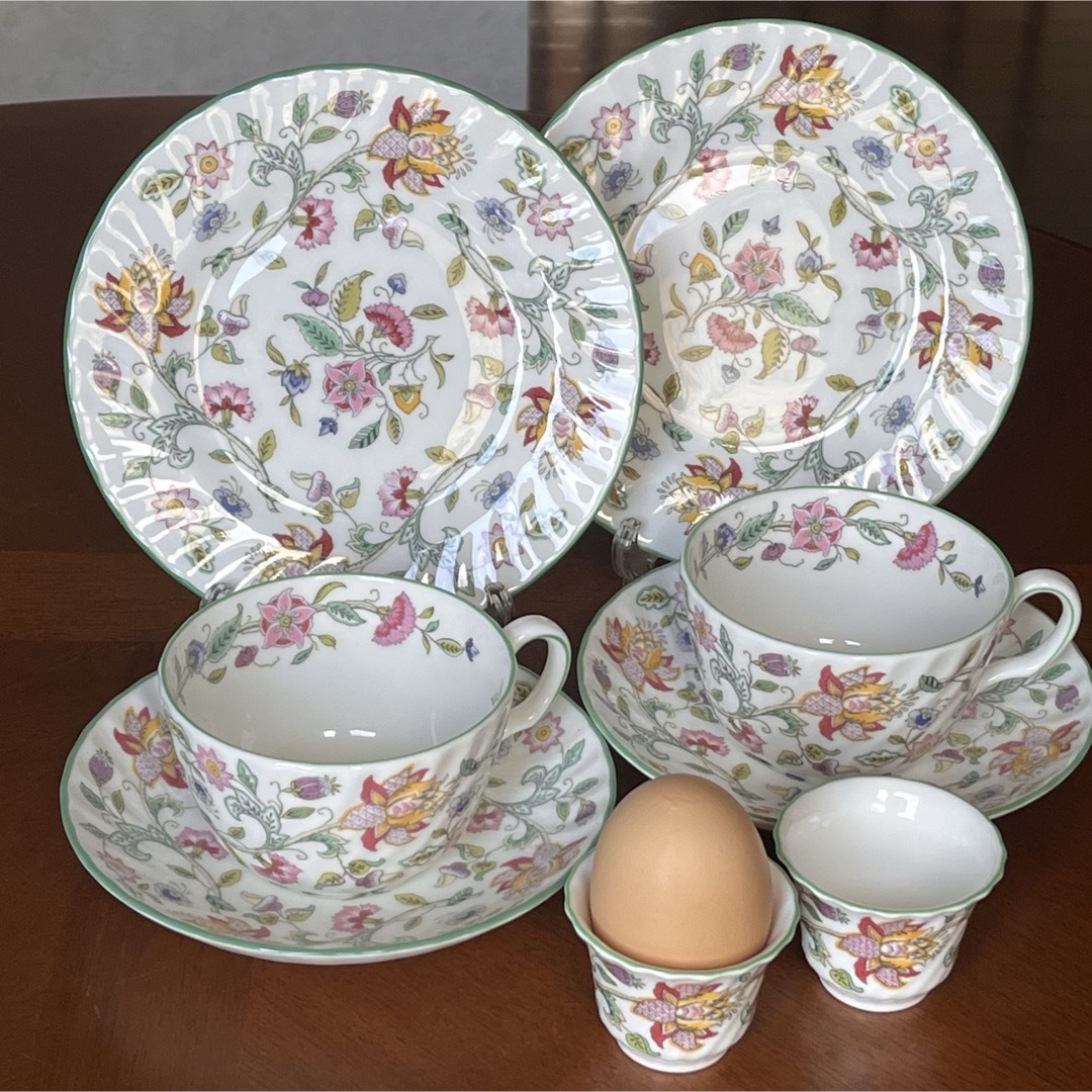 MINTON - 【美品】英国製 ミントン☆ハドンホール☆ペアセットの MINTON - 【美品】英国製 ミントン☆ハドンホール☆ペアセットの