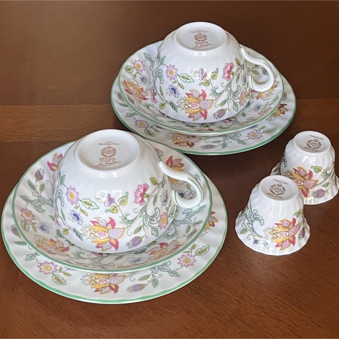 MINTON - 【美品】英国製 ミントン☆ハドンホール☆ペアセットの MINTON - 【美品】英国製 ミントン☆ハドンホール☆ペアセットの
