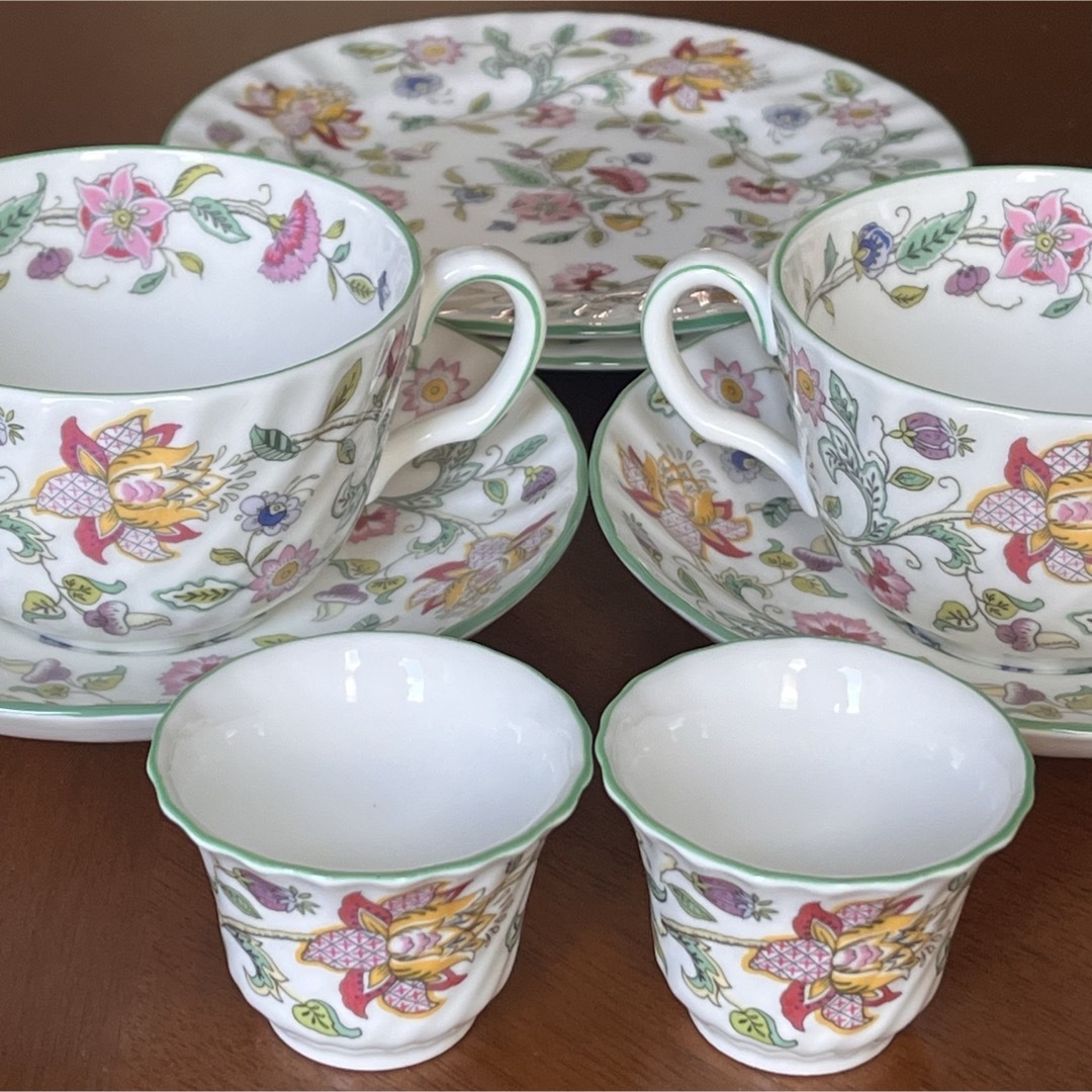 MINTON - 【美品】英国製 ミントン☆ハドンホール☆ペアセットの MINTON - 【美品】英国製 ミントン☆ハドンホール☆ペアセットの
