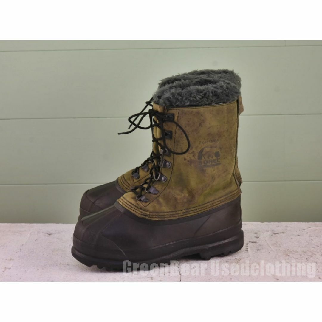 【初回限定】 カナダ製 - SOREL ソレル 良い味 スノーブーツ ビンテージ SOREL スノーブーツ