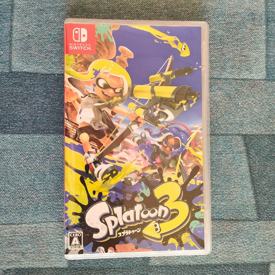 任天堂(ニンテンドウ)の美品☆スプラトゥーン3 Nintendo Switch エンタメ/ホビーのゲームソフト/ゲーム機本体(家庭用ゲームソフト)の商品写真