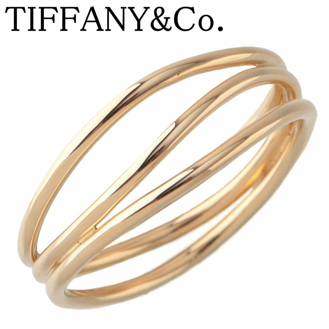 Tiffany & Co. - ティファニー ウェーブ リング 3ロウ 12.5号 Tiffany & Co. - ティファニー ウェーブ リング 3ロウ 12.5号