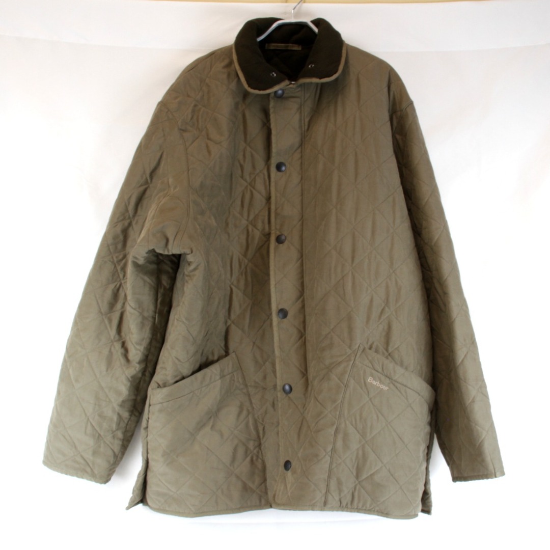 USED』 Barbour バーブァー XLサイズ コート カーキ【中古】 USED』 Barbour バーブァー XLサイズ コート カーキ【中古】