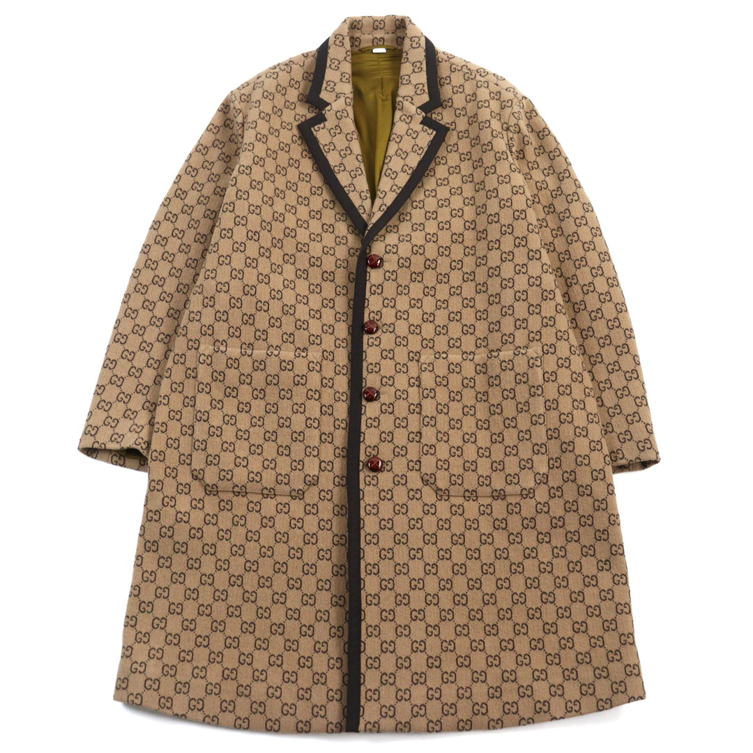 GUCCI - 極美品○GUCCI グッチ 598710 GGジャガード メルトン GUCCI - 極美品○GUCCI グッチ 598710 GGジャガード メルトン