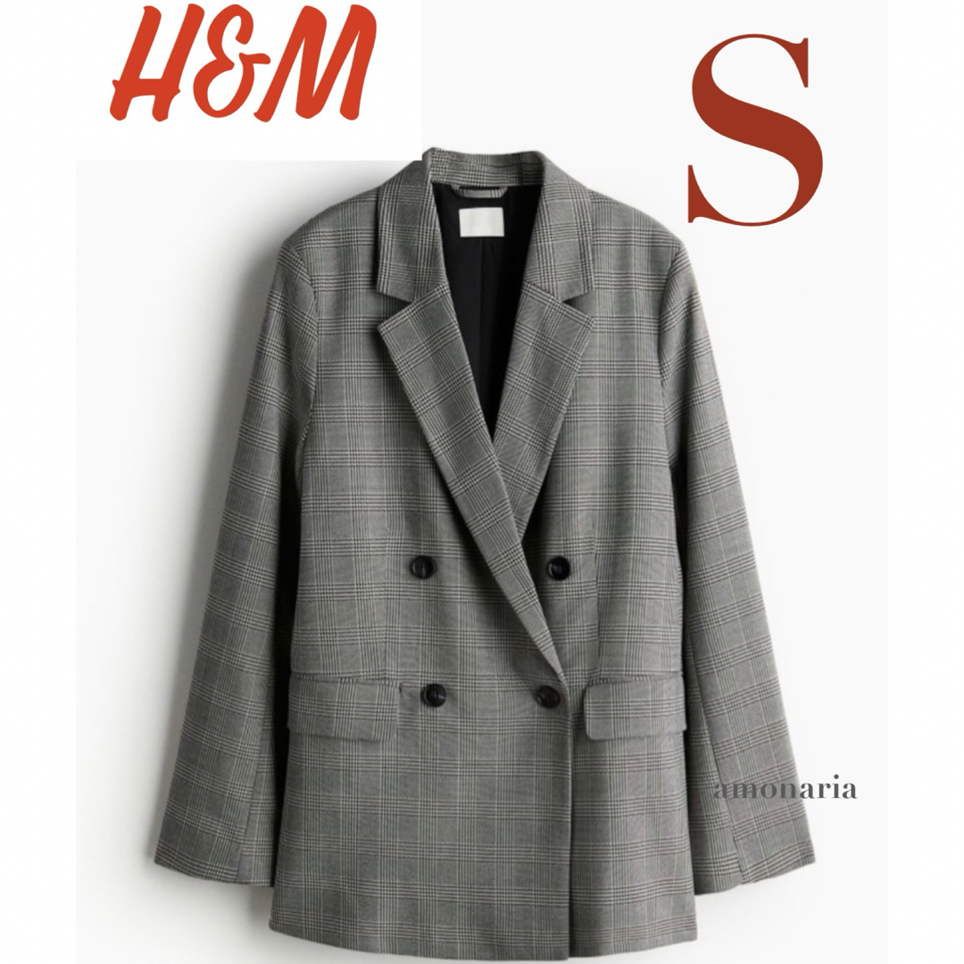 H&M - 【新品】H&M ダブルブレストブレザー テーラード H&M - 【新品】H&M ダブルブレストブレザー テーラード