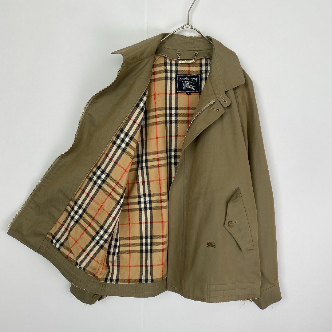 バーバリー　ブルゾン　ジャケット BURBERRY】ニューLINCOLNSHIRE ロゴ刺繍 ジャケット (Burberry