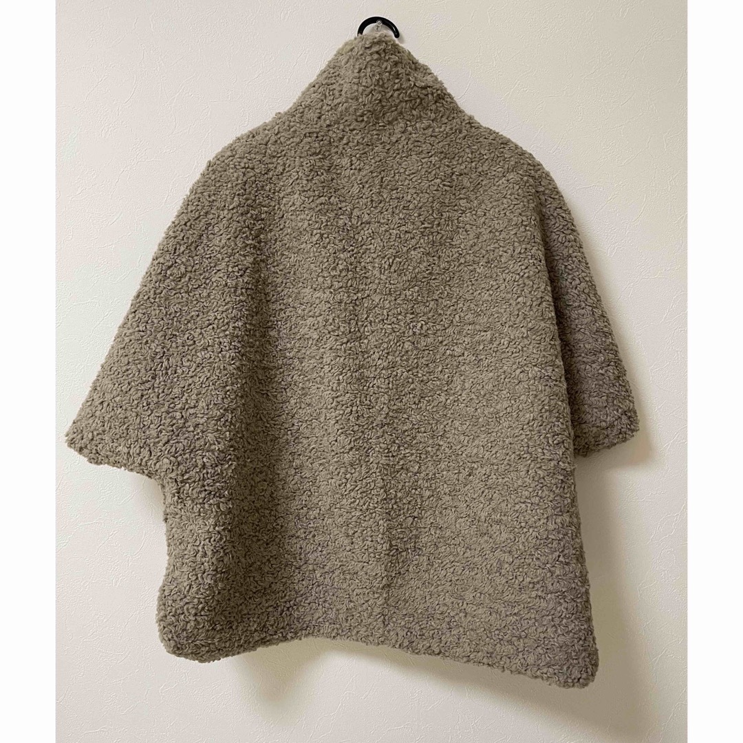 three dots - 今期完売•スリードッツ•プードルボアポンチョ three dots - 今期完売•スリードッツ•プードルボアポンチョ