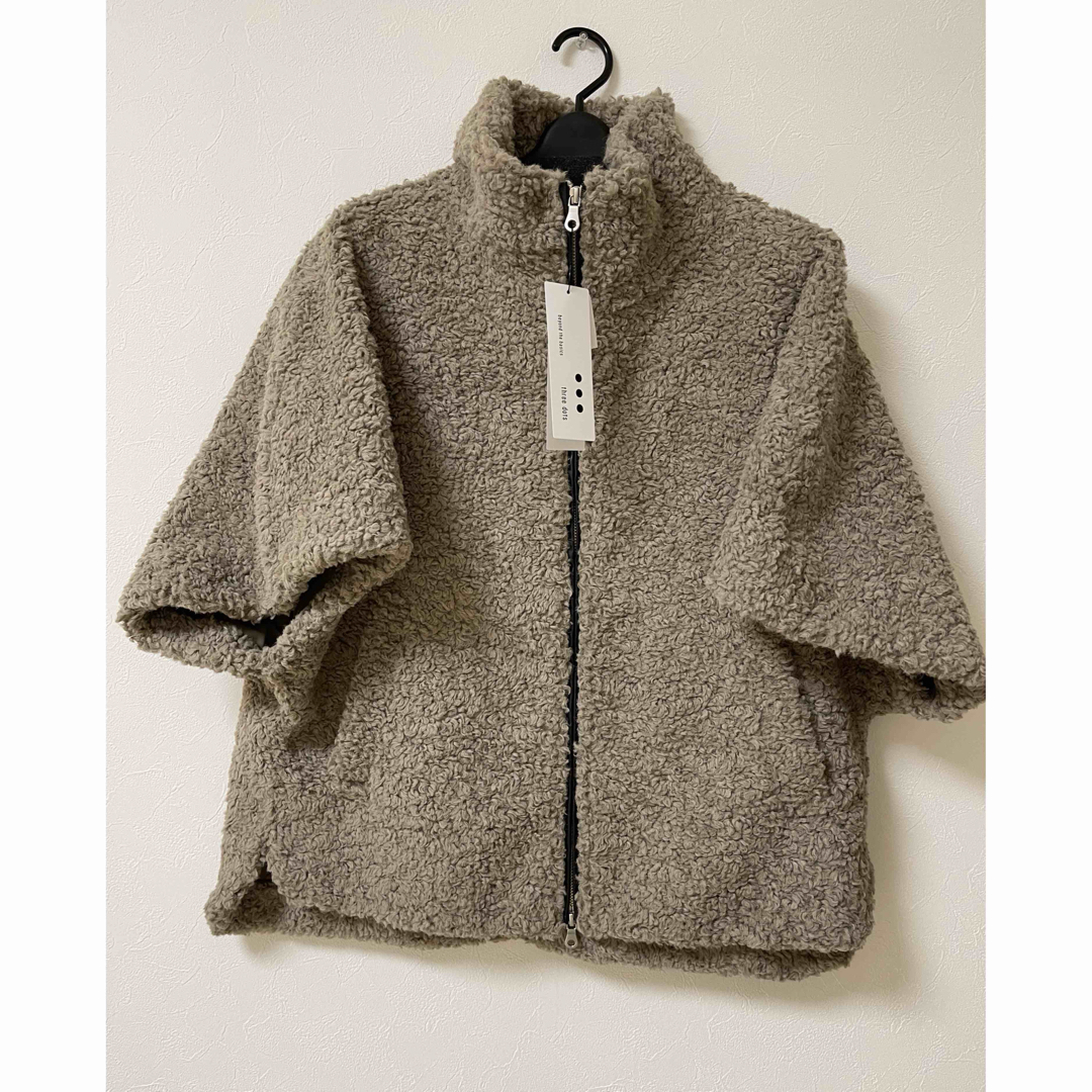 three dots - 今期完売•スリードッツ•プードルボアポンチョ three dots - 今期完売•スリードッツ•プードルボアポンチョ