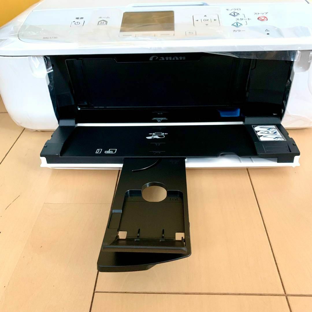 新品未使用】Canon PIXUS MG5730HW 開封済 複合プリンター 新品未使用】Canon PIXUS MG5730HW 開封済 複合プリンター