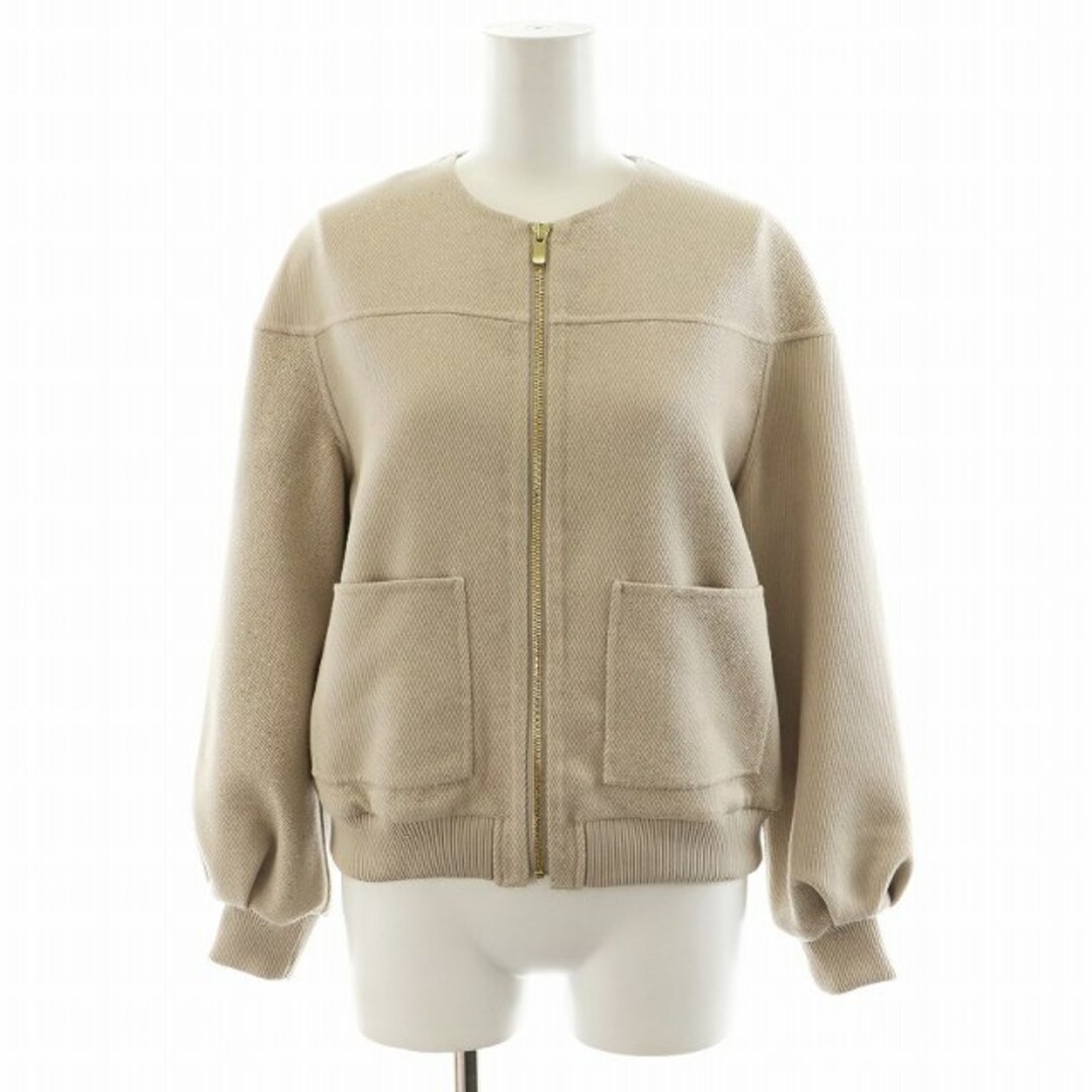 アナイ 23AW カルゼリバーヨークブルゾン 34 XS ピンクベージュ アナイ 23AW カルゼリバーヨークブルゾン 34 XS ピンクベージュ