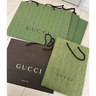 GUCCI - 新品同様GUCCI グッチ ショッパー ショップ袋 2枚セット GUCCI - 新品同様GUCCI グッチ ショッパー ショップ袋 2枚セット
