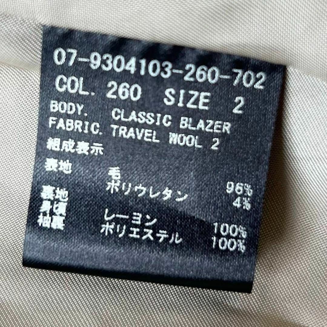 未使用 Theory セオリー クラシックブレザー ジャケット 赤系 未使用 Theory セオリー クラシックブレザー ジャケット 赤系