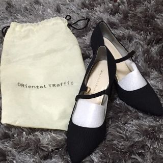 オリエンタルトラフィック(ORiental TRaffic)のORriental TRaffic 36 チャンキーヒールストラップパンプス(ハイヒール/パンプス)