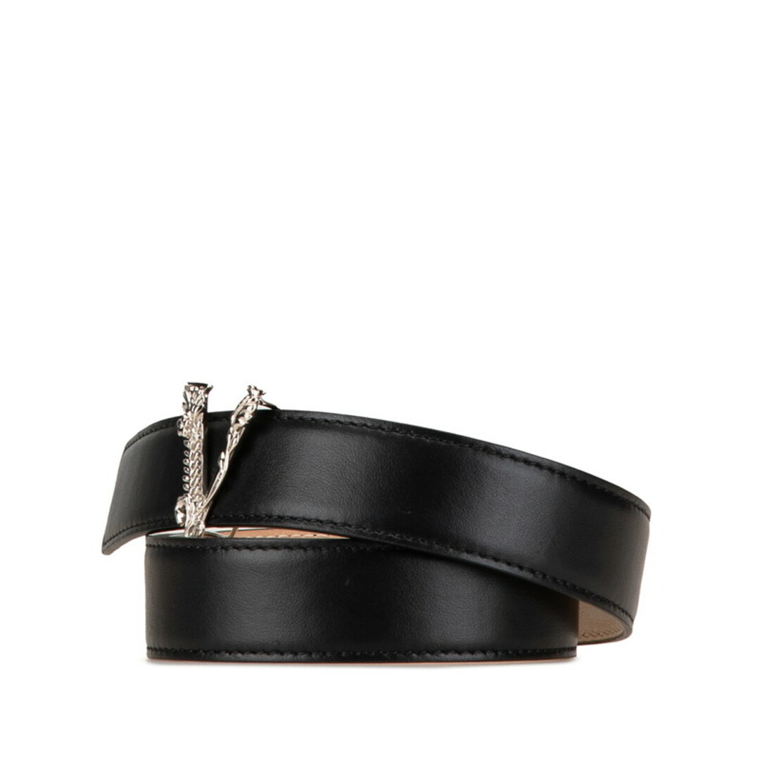 VERSACE - 美品 ヴェルサーチェ ヴィルトス Vロゴ ベルト 55/22 VERSACE - 美品 ヴェルサーチェ ヴィルトス Vロゴ ベルト 55/22