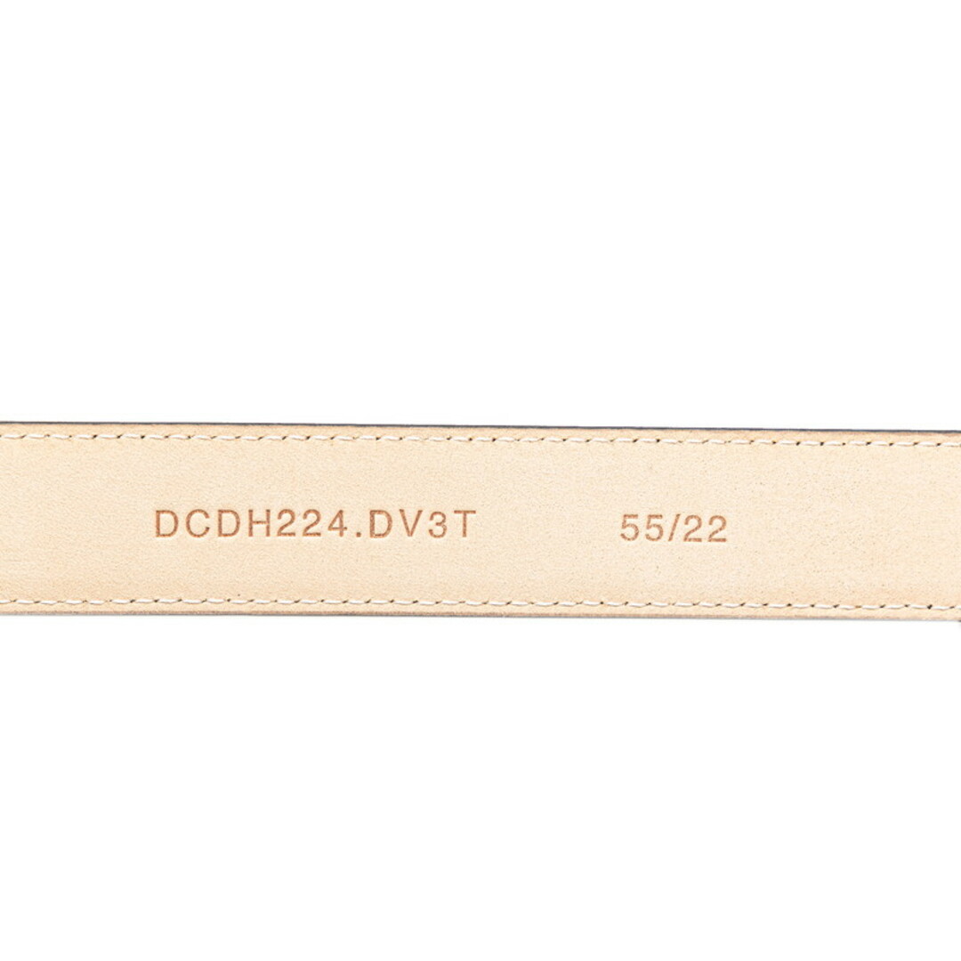 VERSACE - 美品 ヴェルサーチェ ヴィルトス Vロゴ ベルト 55/22 VERSACE - 美品 ヴェルサーチェ ヴィルトス Vロゴ ベルト 55/22