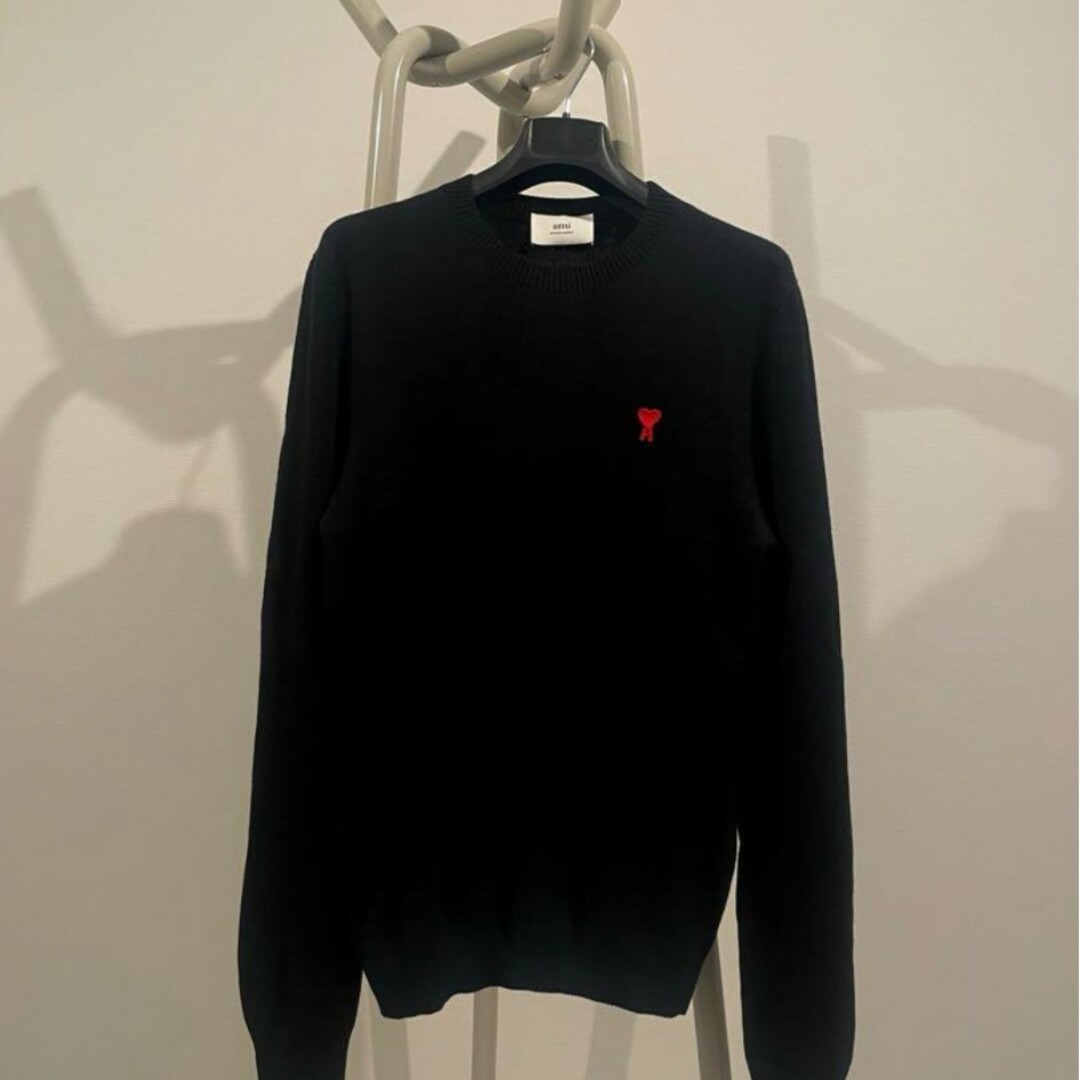 確実正規品 AMI PARIS ニット ロゴ アミパリス 美品 確実正規品 AMI PARIS ニット ロゴ アミパリス 美品