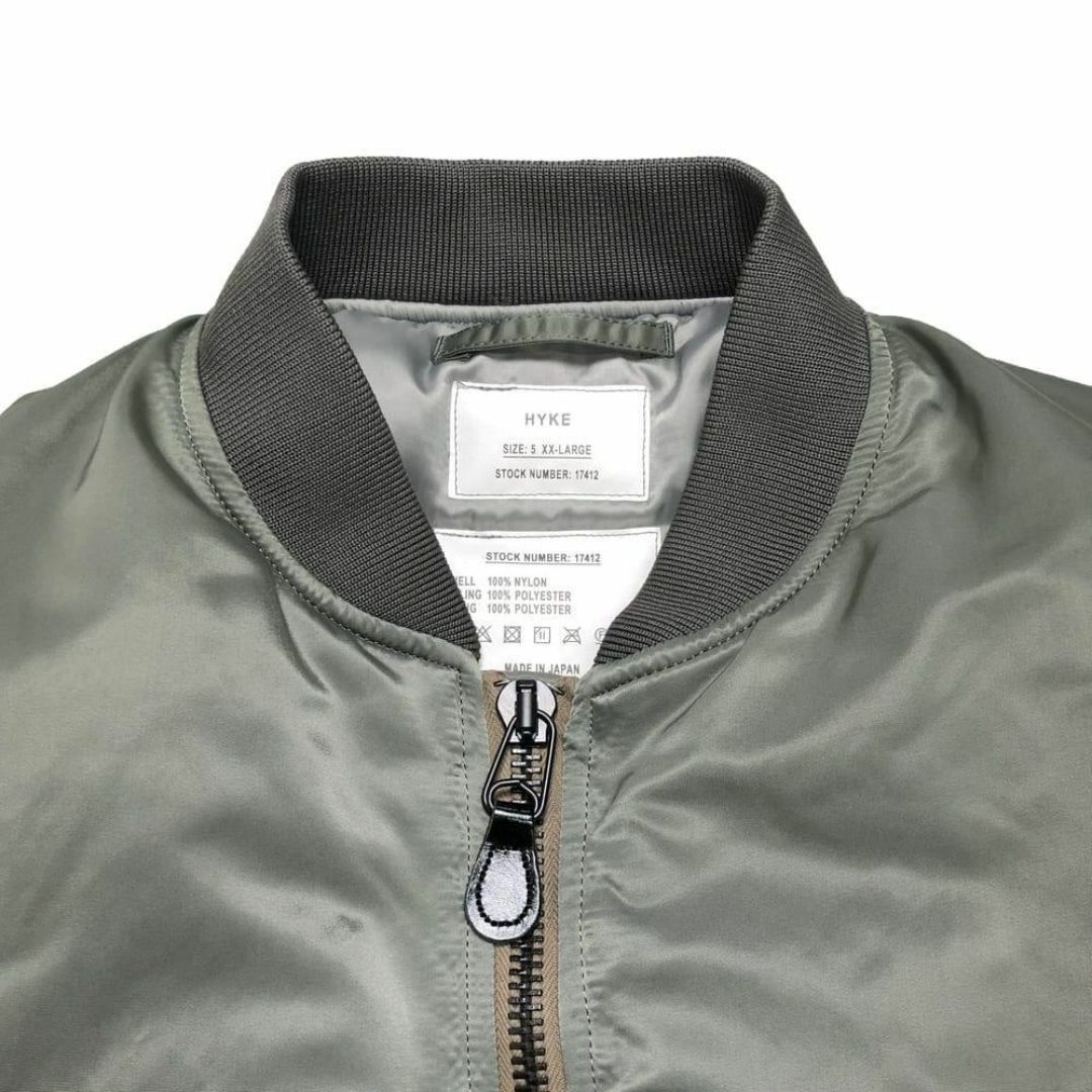 HYKE - 4 HYKE 24AW MA-1 ハイク ボンバージャケット 新品 17412 HYKE - 4 HYKE 24AW MA-1 ハイク ボンバージャケット 新品 17412