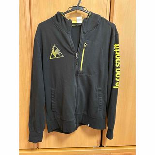 ルコックスポルティフ(le coq sportif)のLe Coq Sportif ジップアップパーカー M ブラック(パーカー)