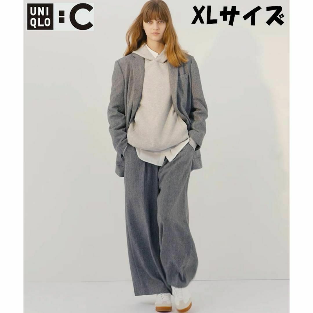 UNIQLO - UNIQLO C ツイードオーバーサイズジャケット XL ユニクロの通販 by silver's shop|ユニクロならラクマ UNIQLO - UNIQLO C ツイードオーバーサイズジャケット XL ユニクロの通販 by silver's shop|ユニクロならラクマ