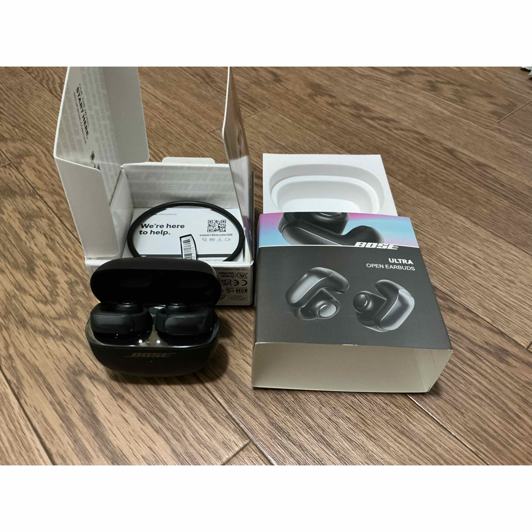 BOSE ワイヤレスイヤホン ULTRA OPEN BLACK BOSE ワイヤレスイヤホン ULTRA OPEN BLACK