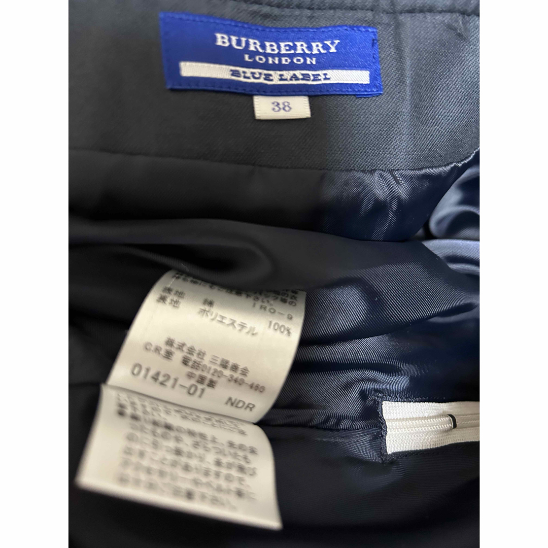 BURBERRY BLUE LABEL チェックジャケット、スカートセットアップ BURBERRY BLUE LABEL チェックジャケット、スカートセットアップ