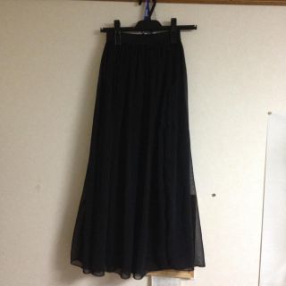 ナディア(NADIA)の透け感が可愛いロングスカート(ロングスカート)