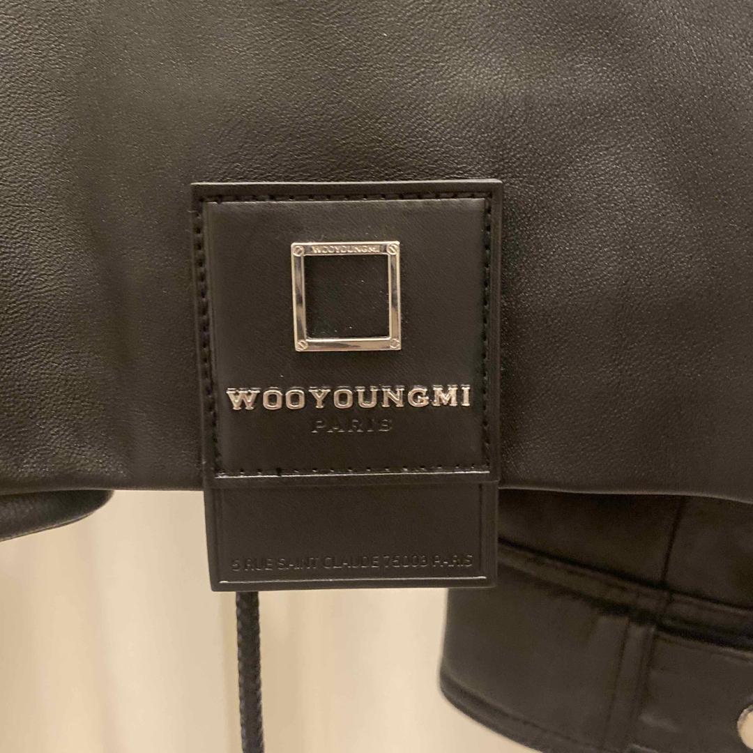 WOO YOUNG MI - wooyoungmi レザージャケットの通販 by kkr's WOO YOUNG MI - wooyoungmi レザージャケットの通販 by kkr's