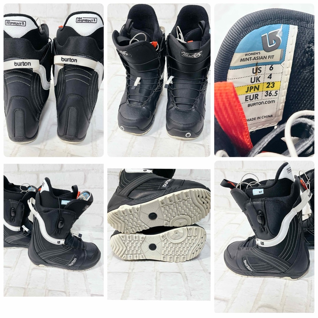 BURTON - レディースボード 4点セット BURTON FEATHER 140cm BURTON - レディースボード 4点セット BURTON FEATHER 140cm