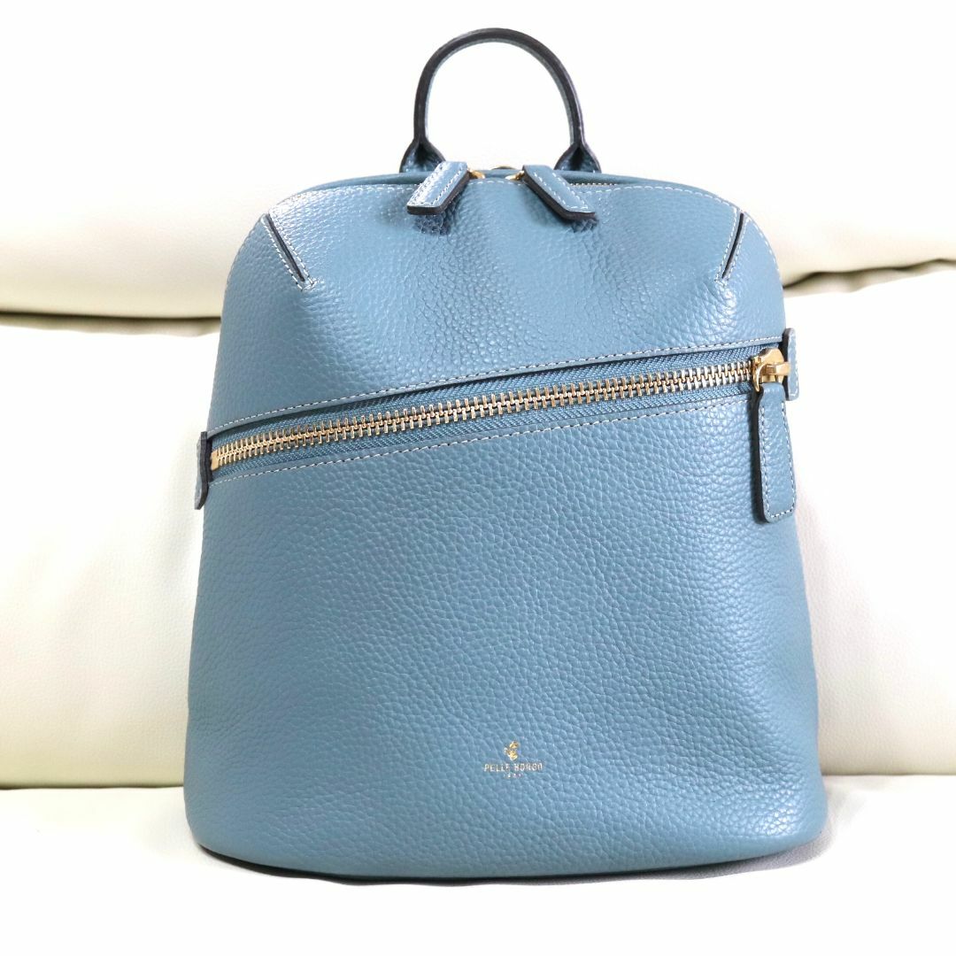 PELLE BORSA - PELLE BORSA ペレボルサ 　リュック　バックパック　ブルー