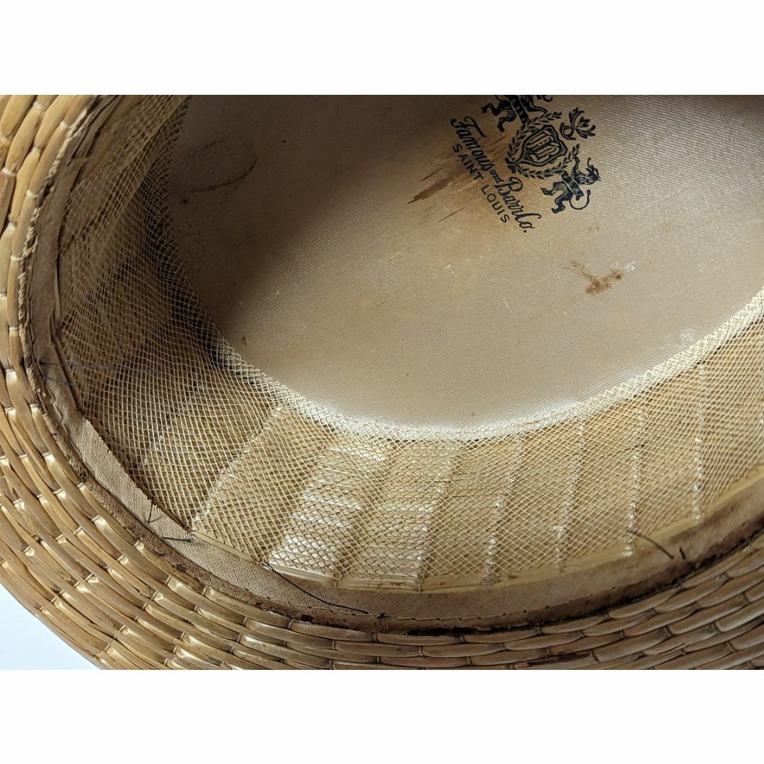 Yeddo イェド 究極 超希少 カンカン帽 アメリカヴィンテージ Yeddo イェド 究極 超希少 カンカン帽 アメリカヴィンテージ