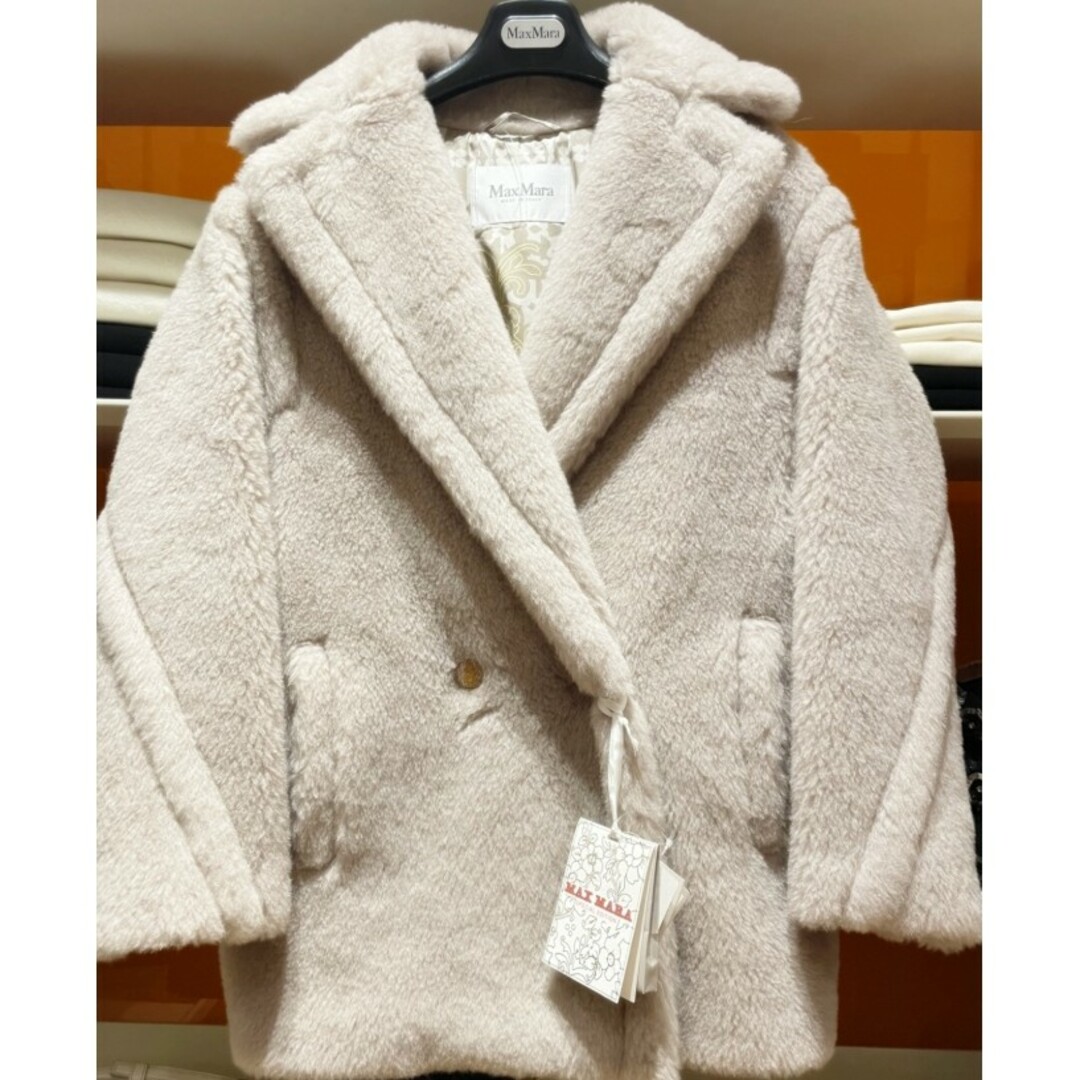 Max Mara - Max Mara cuba テディベアショートコート 新品タグ Max Mara - Max Mara cuba テディベアショートコート 新品タグ