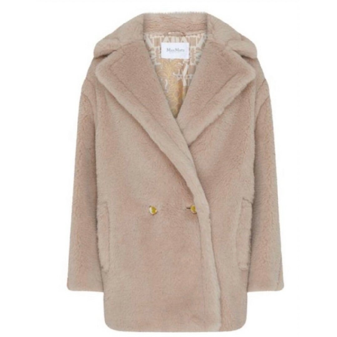 Max Mara - Max Mara cuba テディベアショートコート 新品タグ Max Mara - Max Mara cuba テディベアショートコート 新品タグ