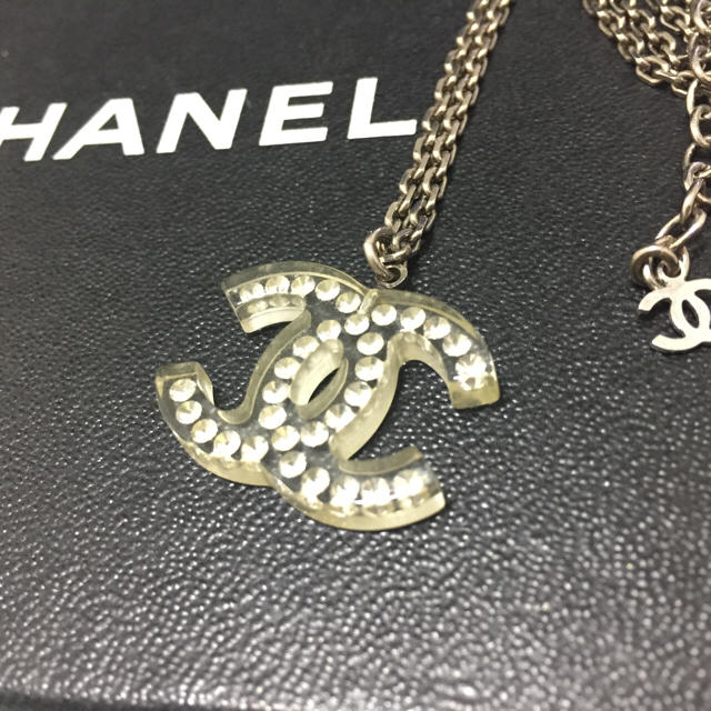 【正規品】CHANELクリアネックレス♡レディース