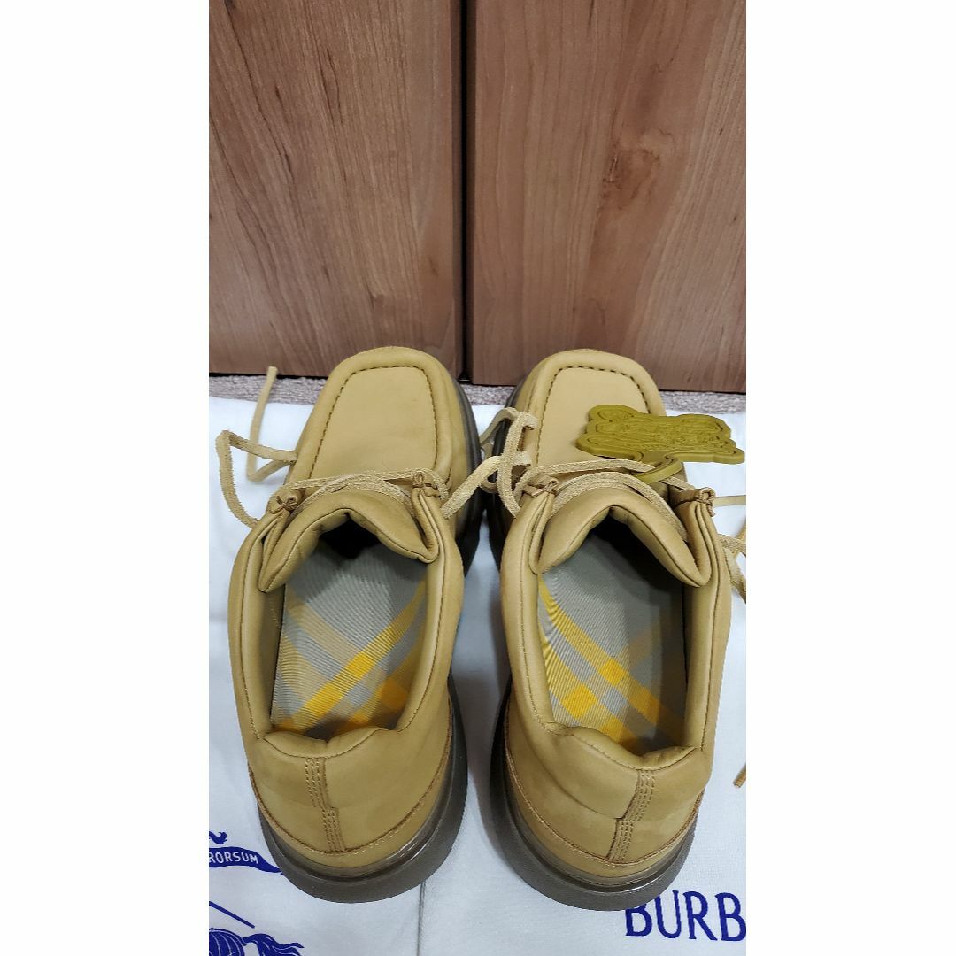 BURBERRY - 定価147400円 1度使用 Burberry バーバリー シューズ BURBERRY - 定価147400円 1度使用 Burberry バーバリー シューズ