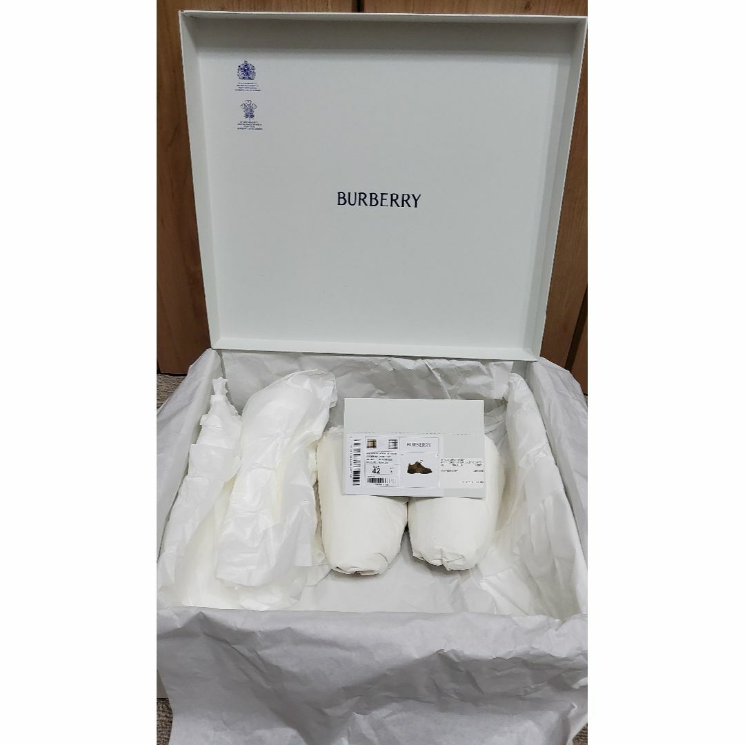BURBERRY - 定価147400円 1度使用 Burberry バーバリー シューズ BURBERRY - 定価147400円 1度使用 Burberry バーバリー シューズ