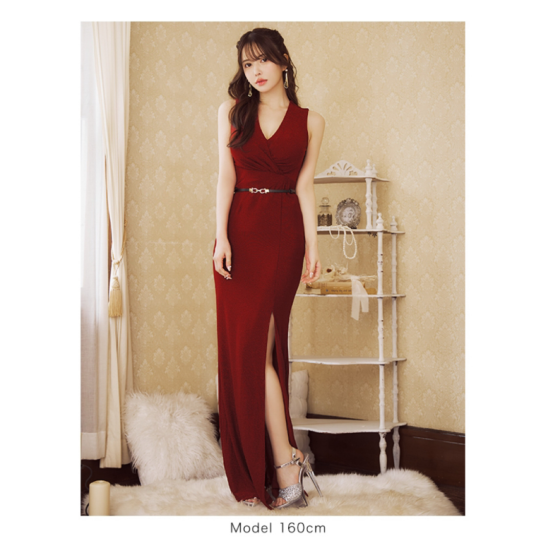 NEWカラー*グリッターラメ織ストレッチロングドレスwrdM NEWカラー*グリッターラメ織ストレッチロングドレスwrdM