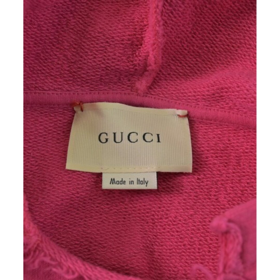 GUCCI - GUCCI グッチ パーカー 120(7T-8T) ピンク 【古着 GUCCI - GUCCI グッチ パーカー 120(7T-8T) ピンク 【古着