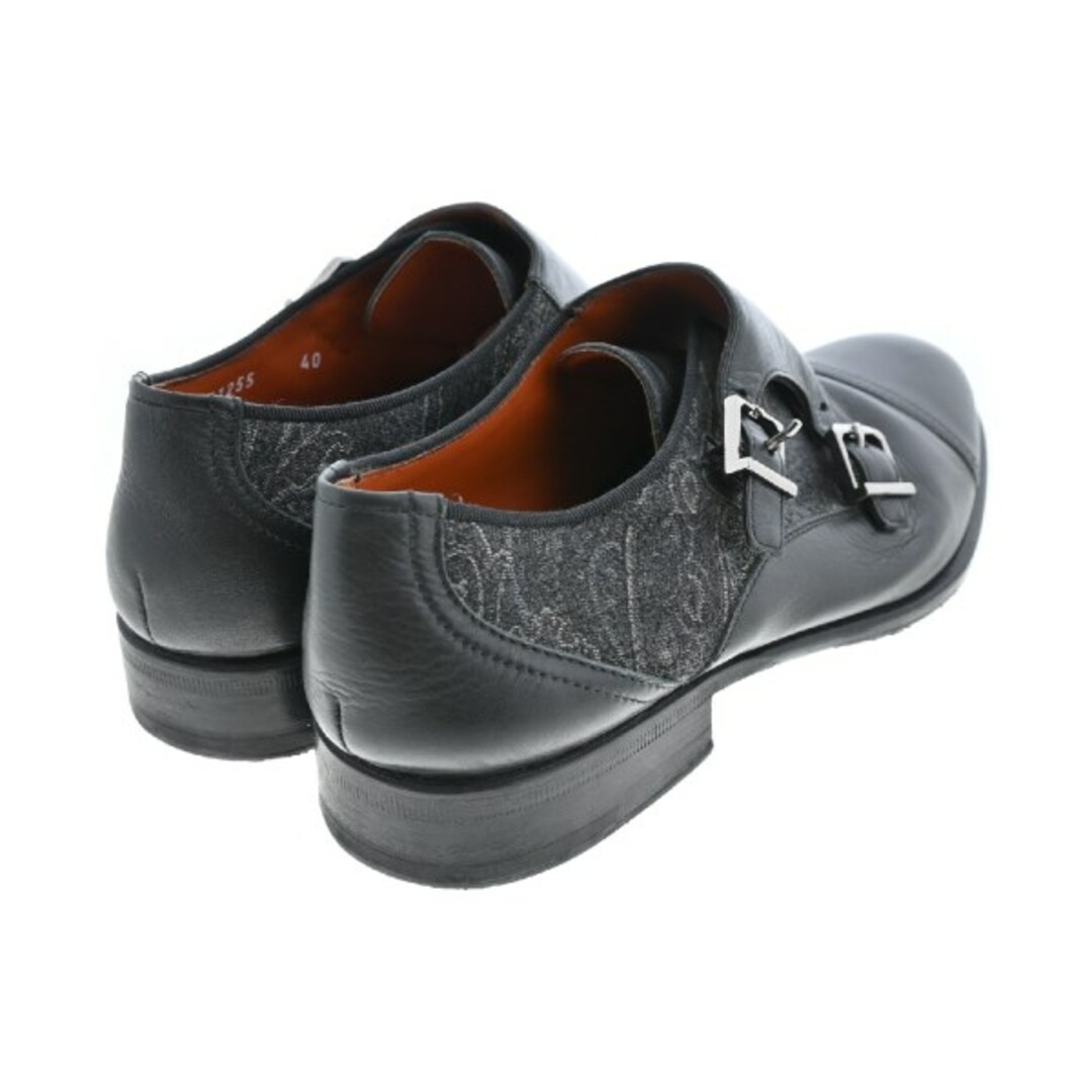 ETRO エトロ ビジネス・ドレスシューズ EU40(25cm位) 黒 【古着 ETRO エトロ ビジネス・ドレスシューズ EU40(25cm位) 黒 【古着