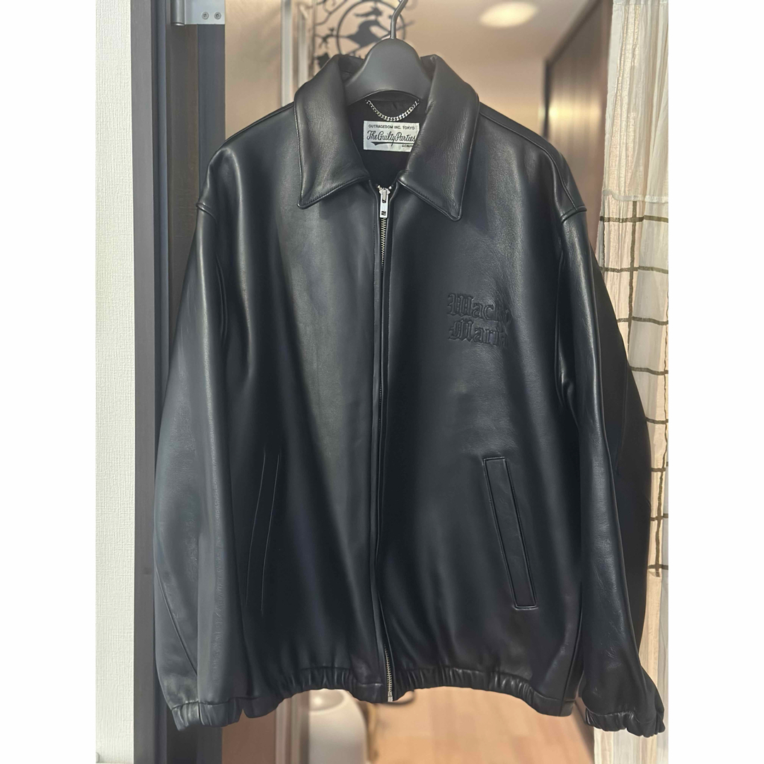WACKO MARIA - WACKO MARIA LEATHER 50'S JACKET (TYPE-1)の通販 WACKO MARIA - WACKO MARIA LEATHER 50'S JACKET (TYPE-1)の通販